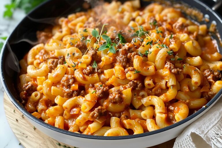 One Pot Makkaroni alla Mamma Rezept featured