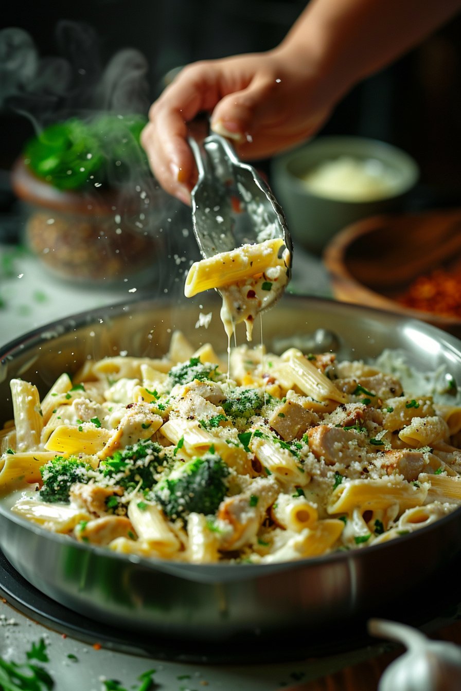 Hähnchen Brokkoli Pasta Cremig: Das ultimative Rezept für Genießer instructions process