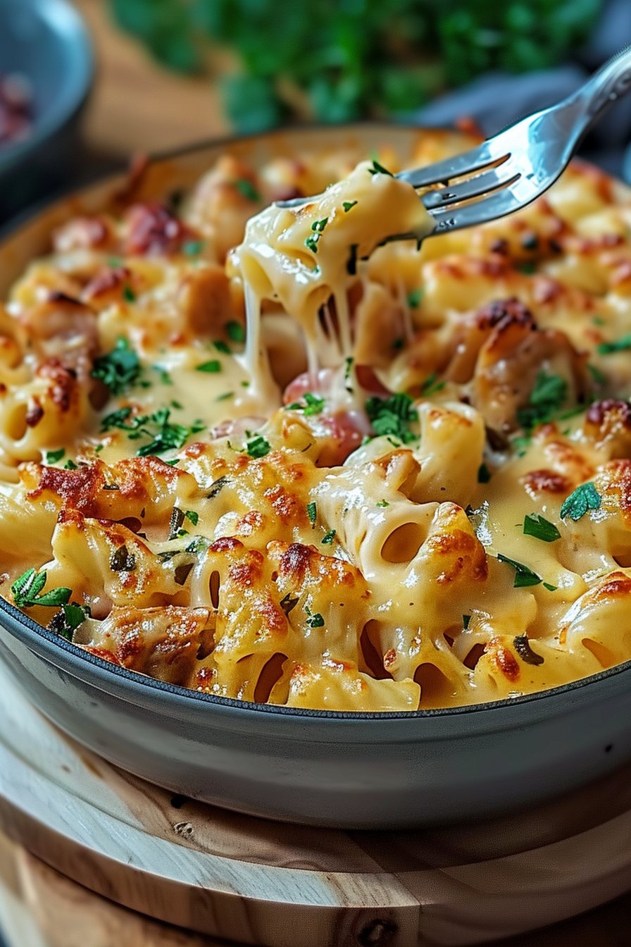 Friss-dich-dumm-Topf: Ein einfaches Nudelgericht genießen! - GourmetIdeen serving