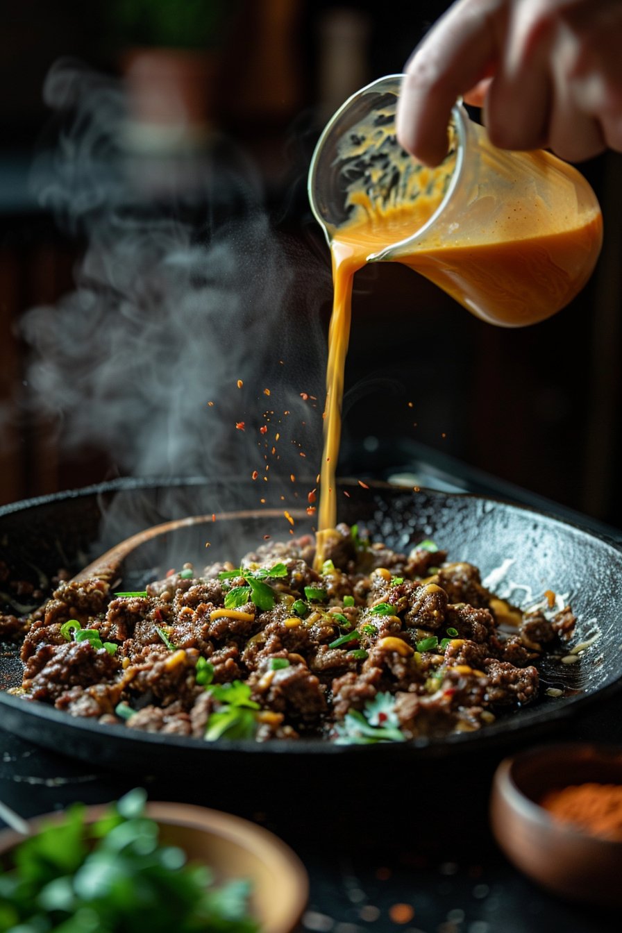 Saftiger Nacho Käse Rindfleisch Wrap für jeden Anlass instructions process