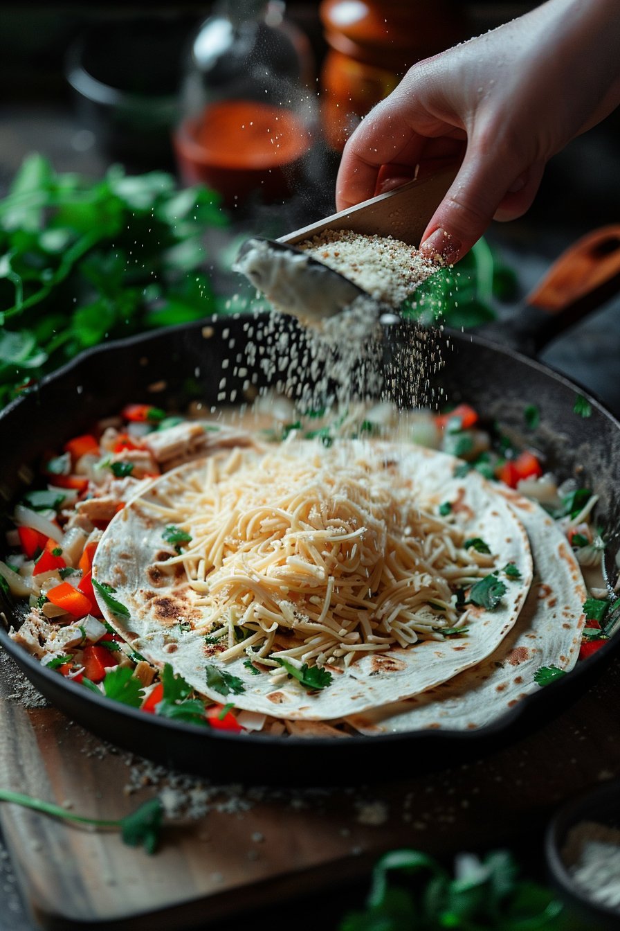 Simple Chicken Quesadillas 142234 instructions process