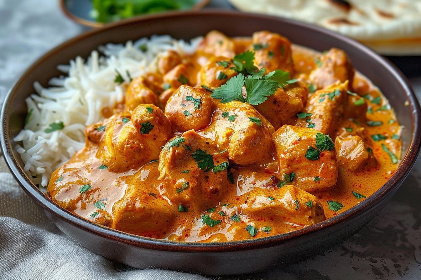 Butter Chicken Rezept: Ein einfaches und köstliches Gericht! recipe card