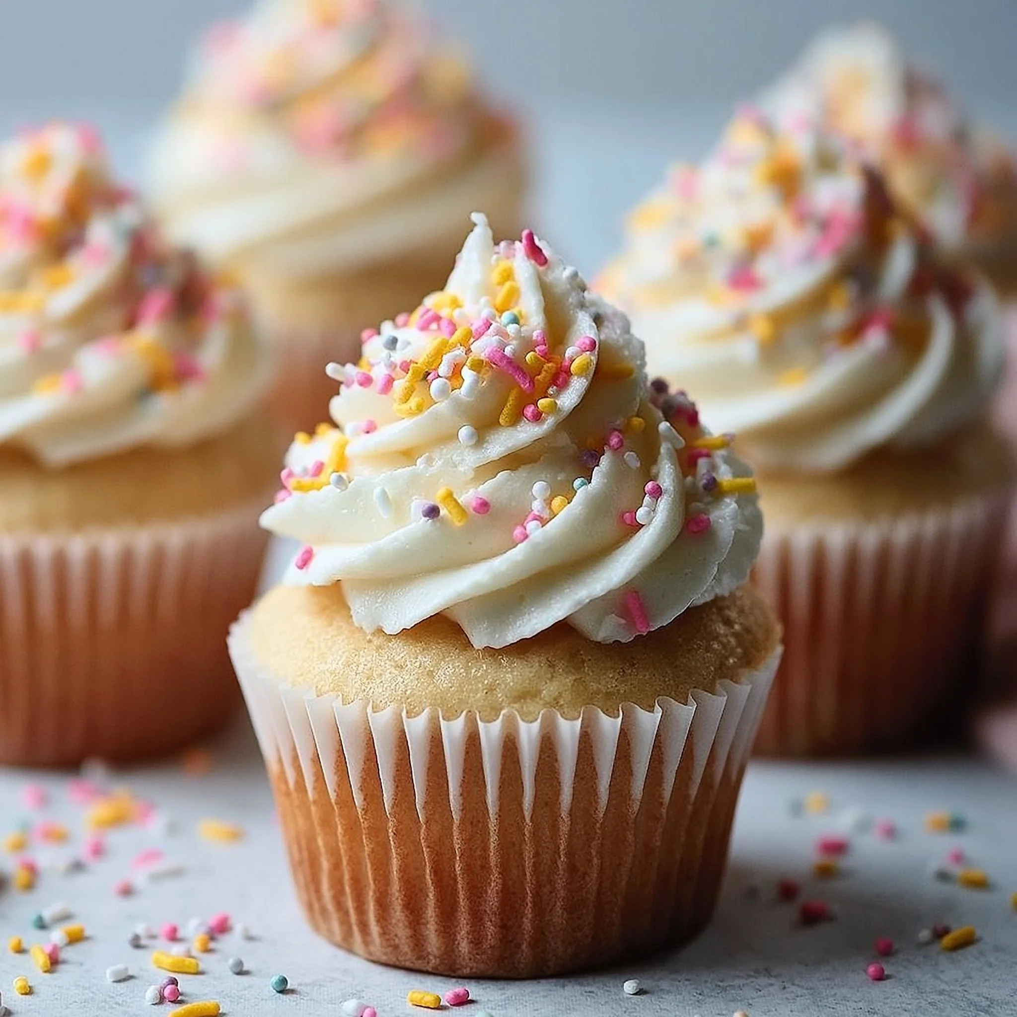 Bananen-Milchshake-Cupcakes