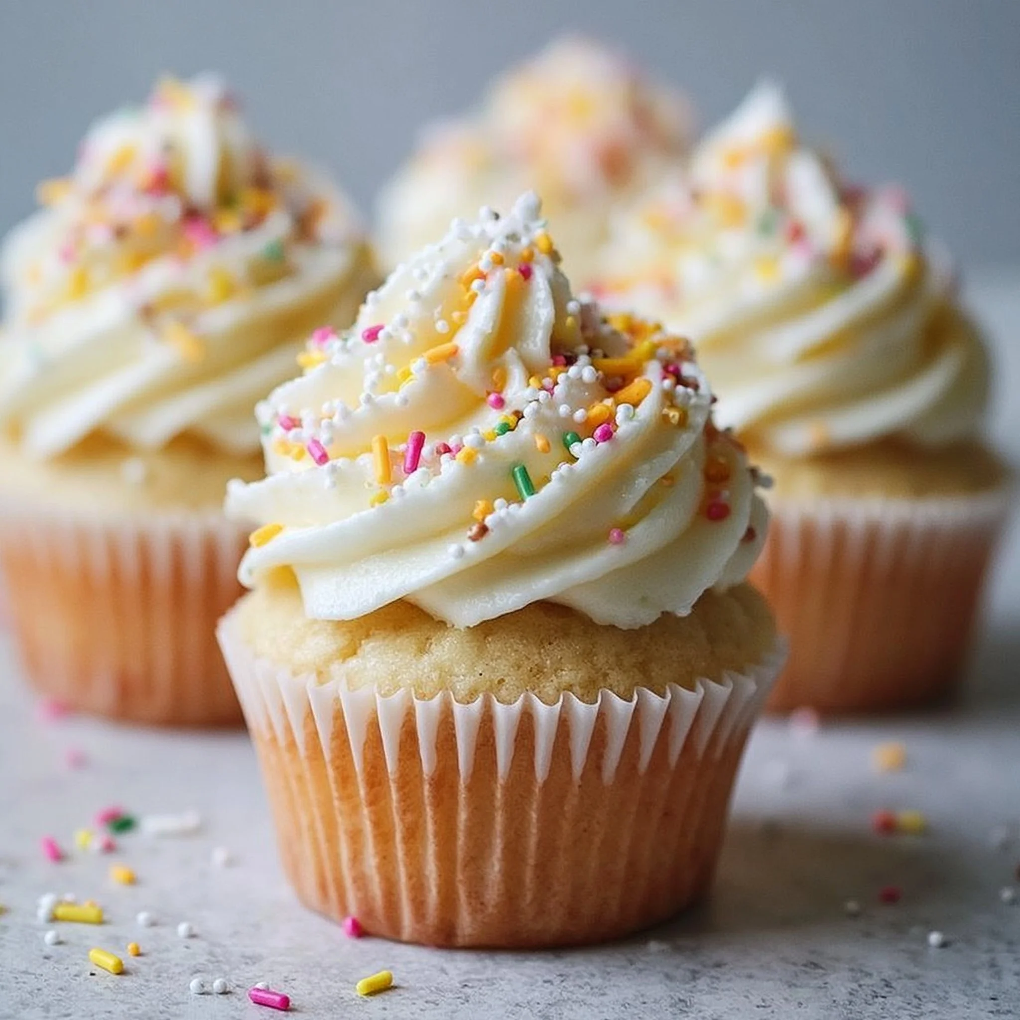 Bananen-Milchshake-Cupcakes