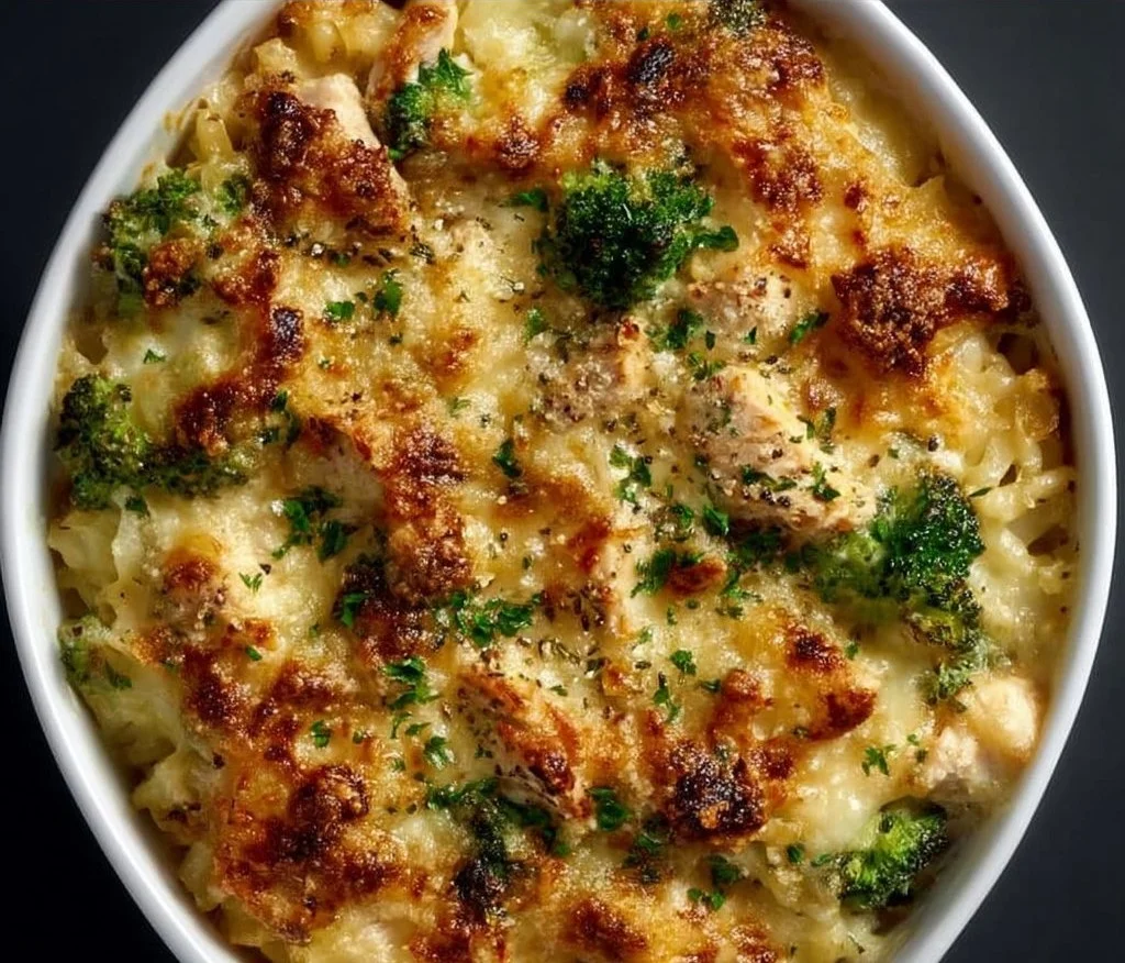 Brokkoli-Hühnchen-Auflauf