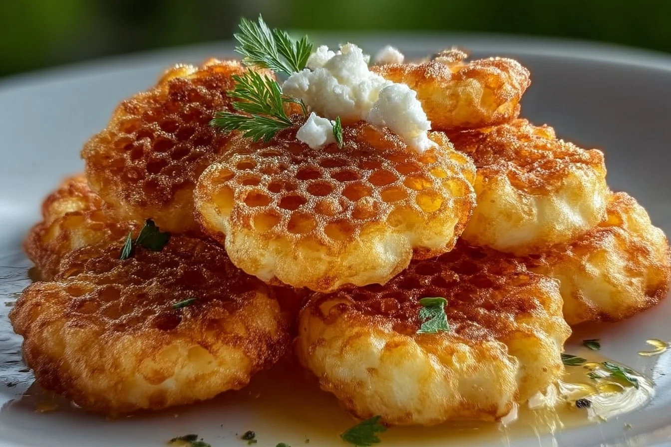 Crispy Hüttenkäse Chips