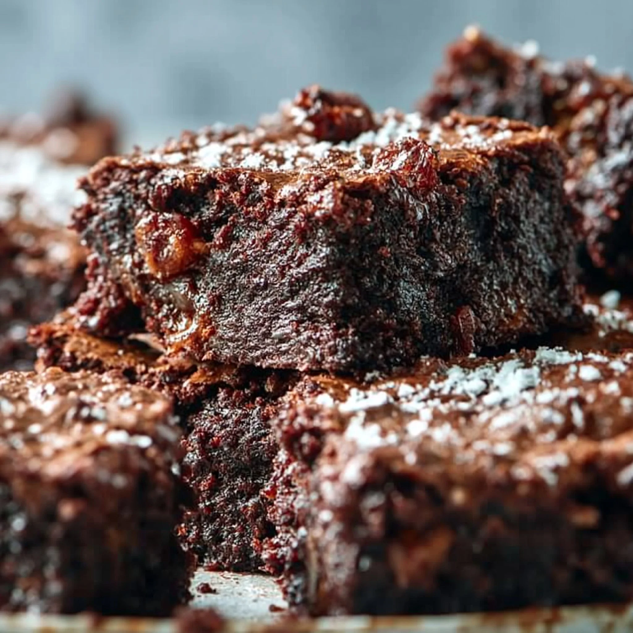 Fudgy Dattel-Brownies
