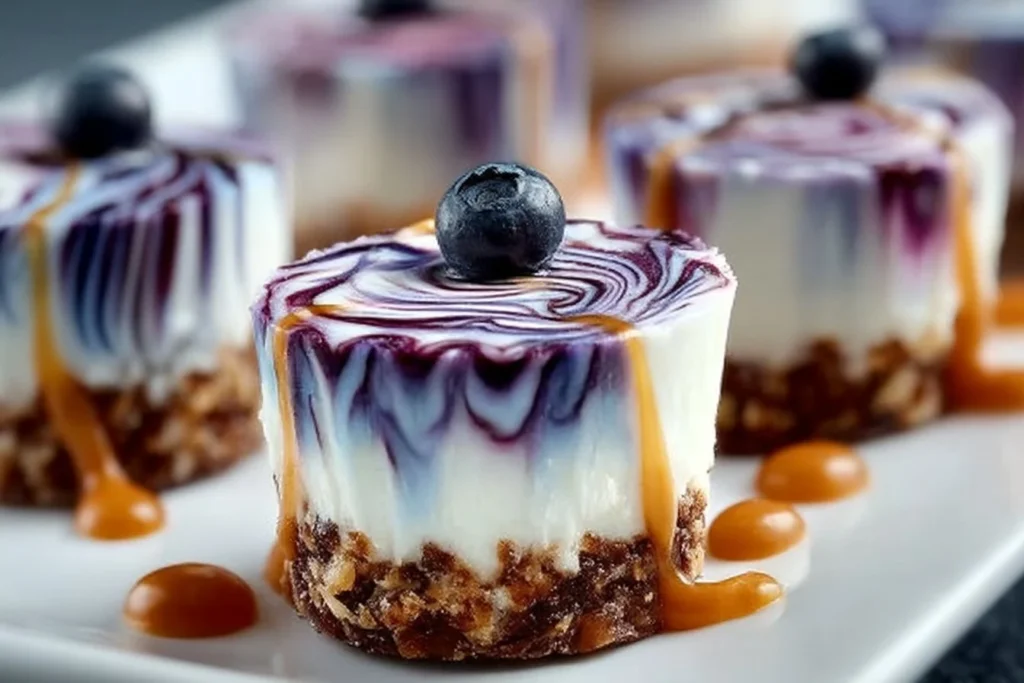 Gefrorene Joghurtstücke in einer Schüssel, ideal für Snacks und Desserts.