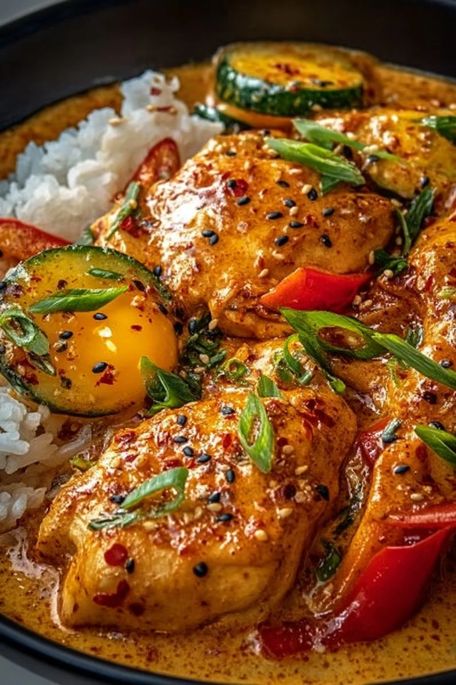 Hähnchen-Paprika-Pfanne