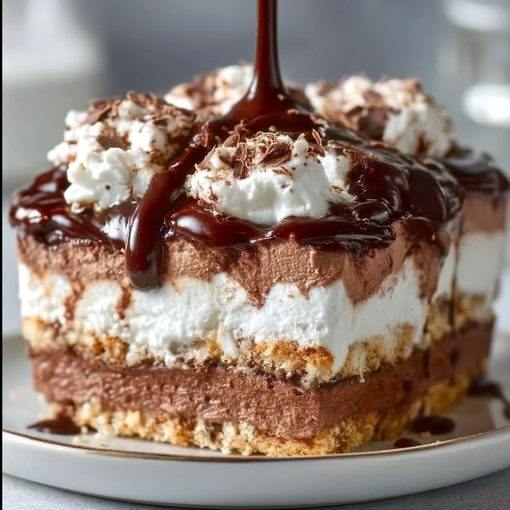 Keto heiße Schokolade Lasagne