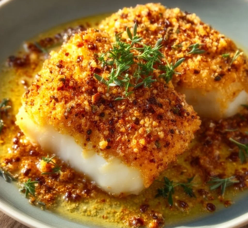 Knusprige Luftfritteuse-Kabeljaufilets