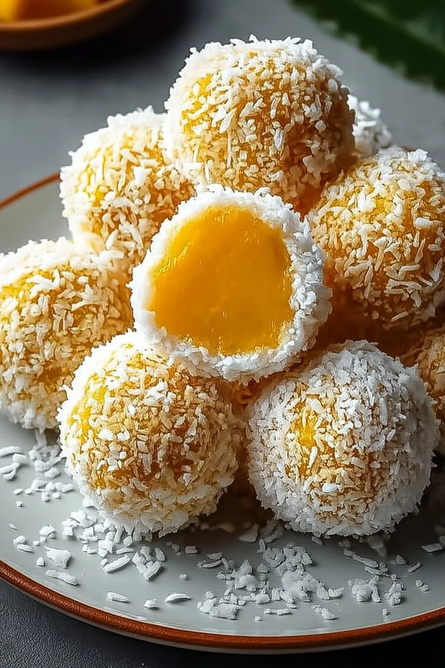 Kokos-Mango Genussbällchen