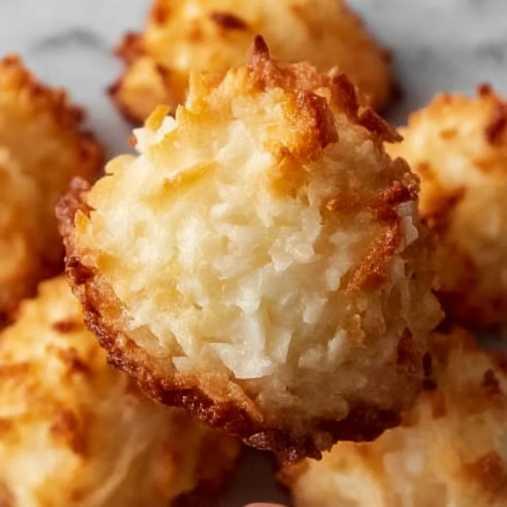 Kokosmakronen mit 3 Zutaten