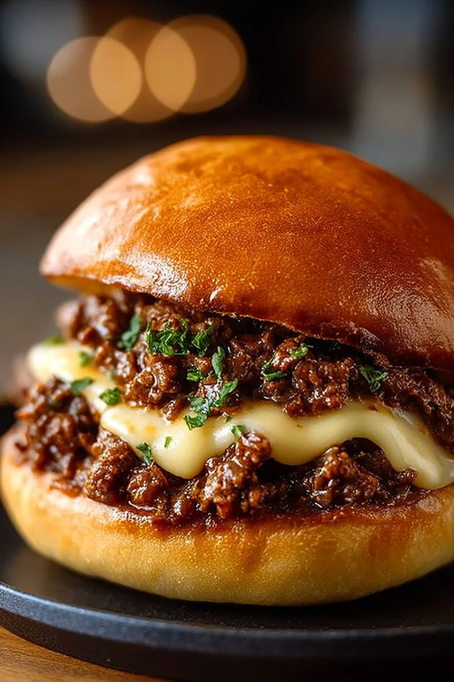 Philly Cheesesteak Sloppy Joes