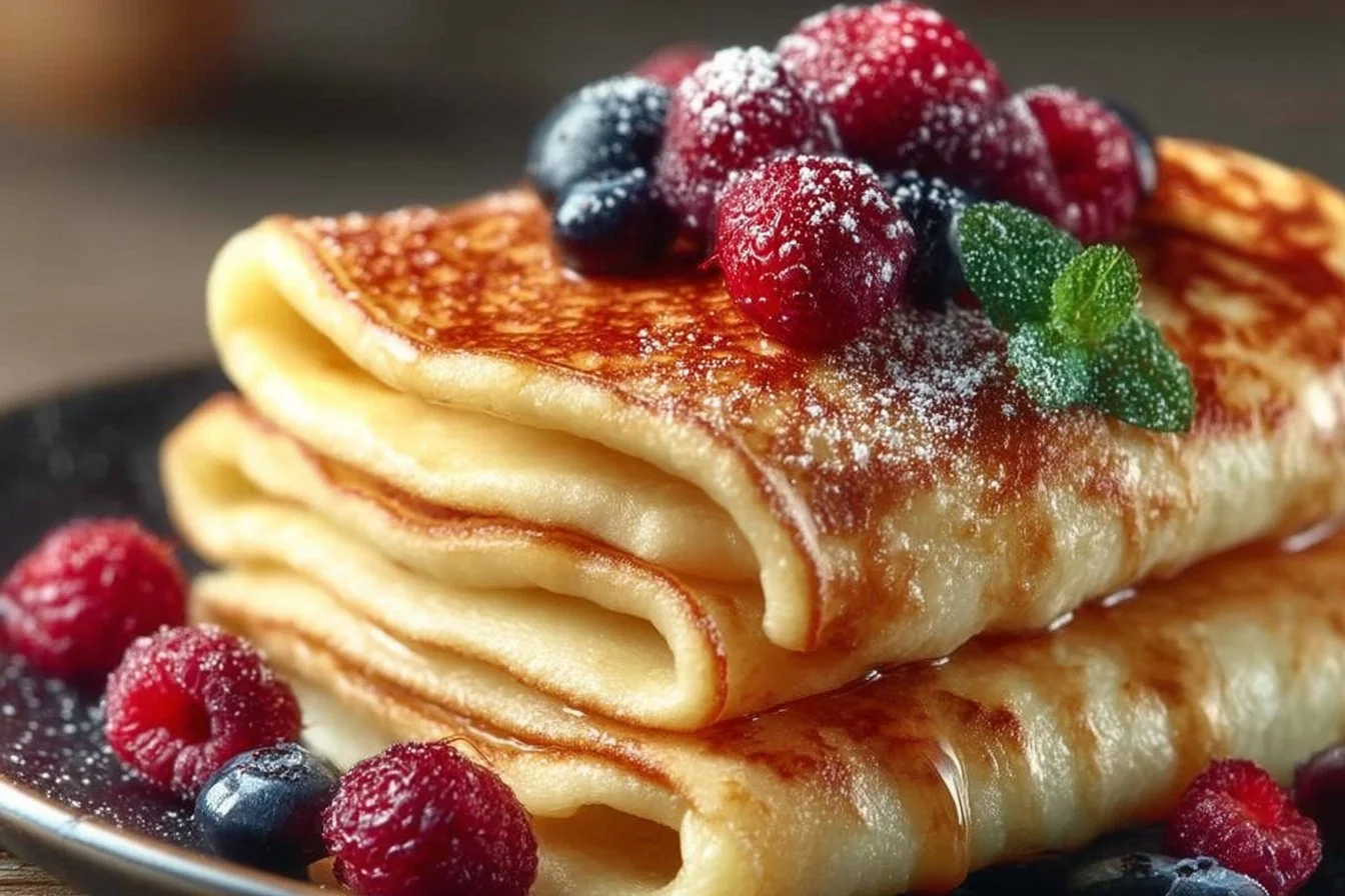 Quark Pfannkuchen ohne Mehl