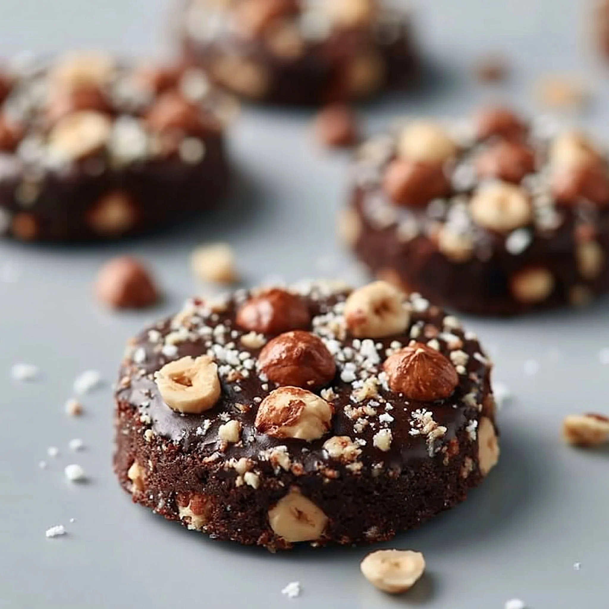 Schokoladen-Haselnuss-Crunch-Cookies