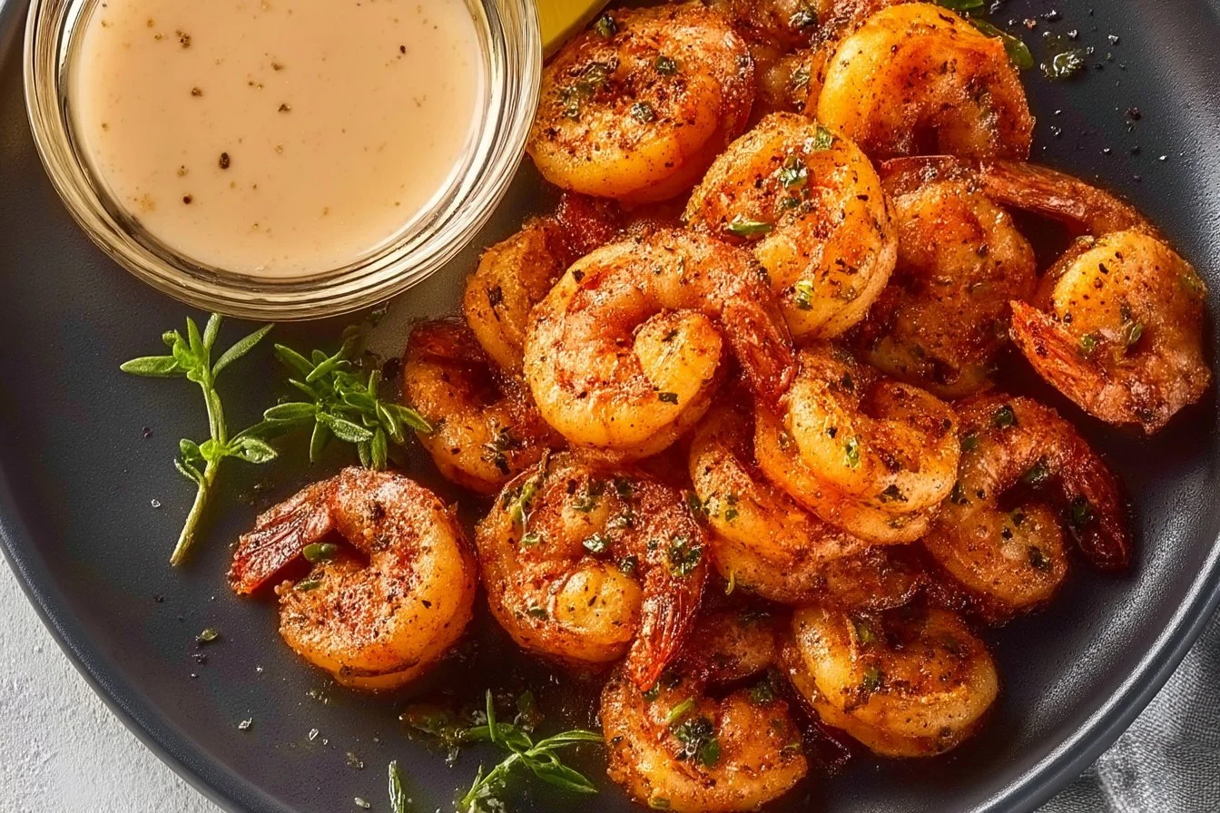 Shrimps-Pfanne mit Nudeln