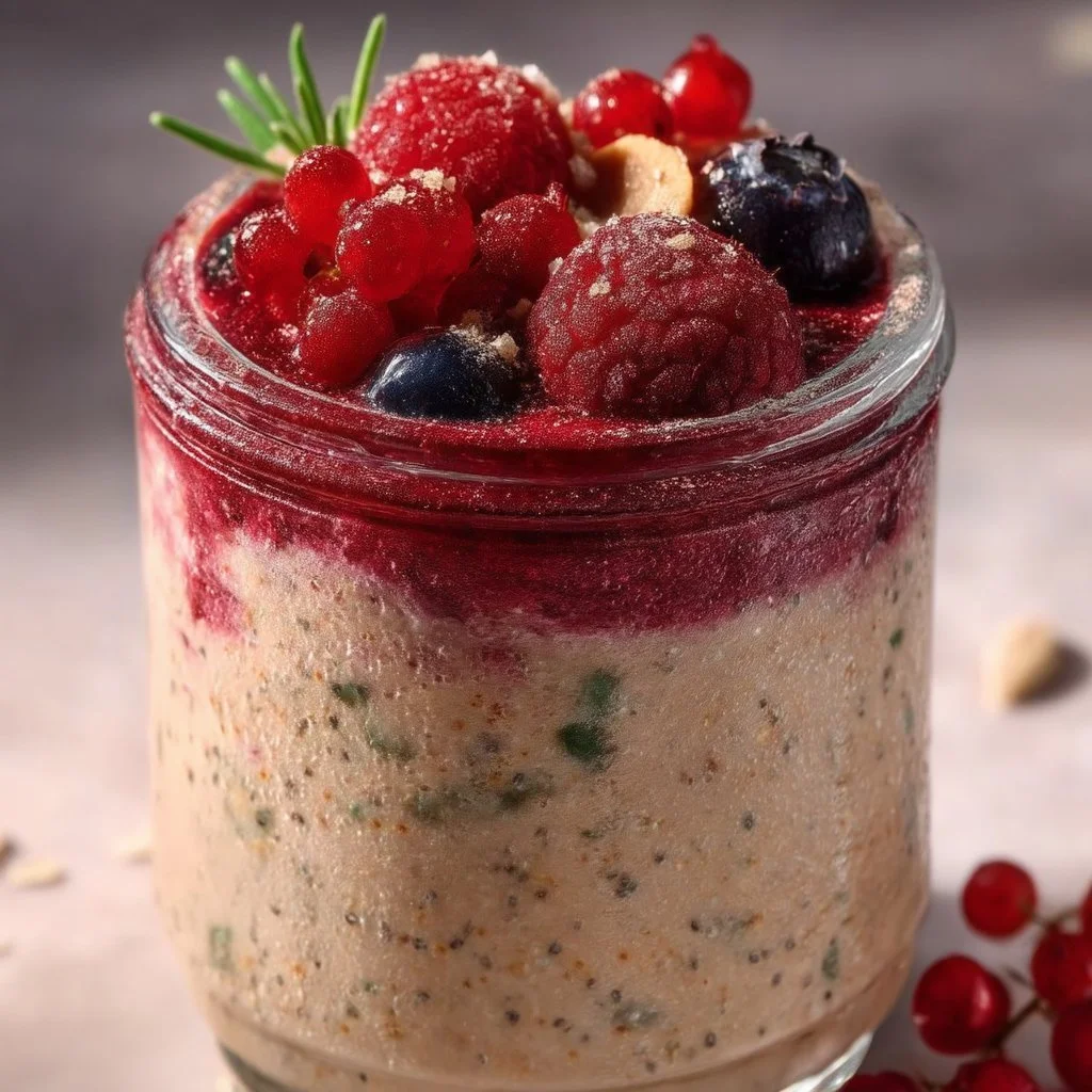 Leckerer Smoothie für ein einfaches Frühstück mit Früchten und Gemüse