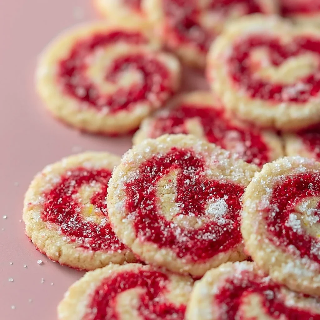 Leckere Himbeer Zitronen Kekse für den Valentinstag