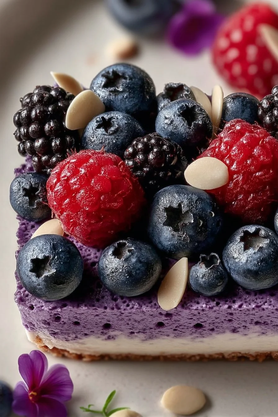 Zitronen-Himbeer-Hüttenkäse-Dessert