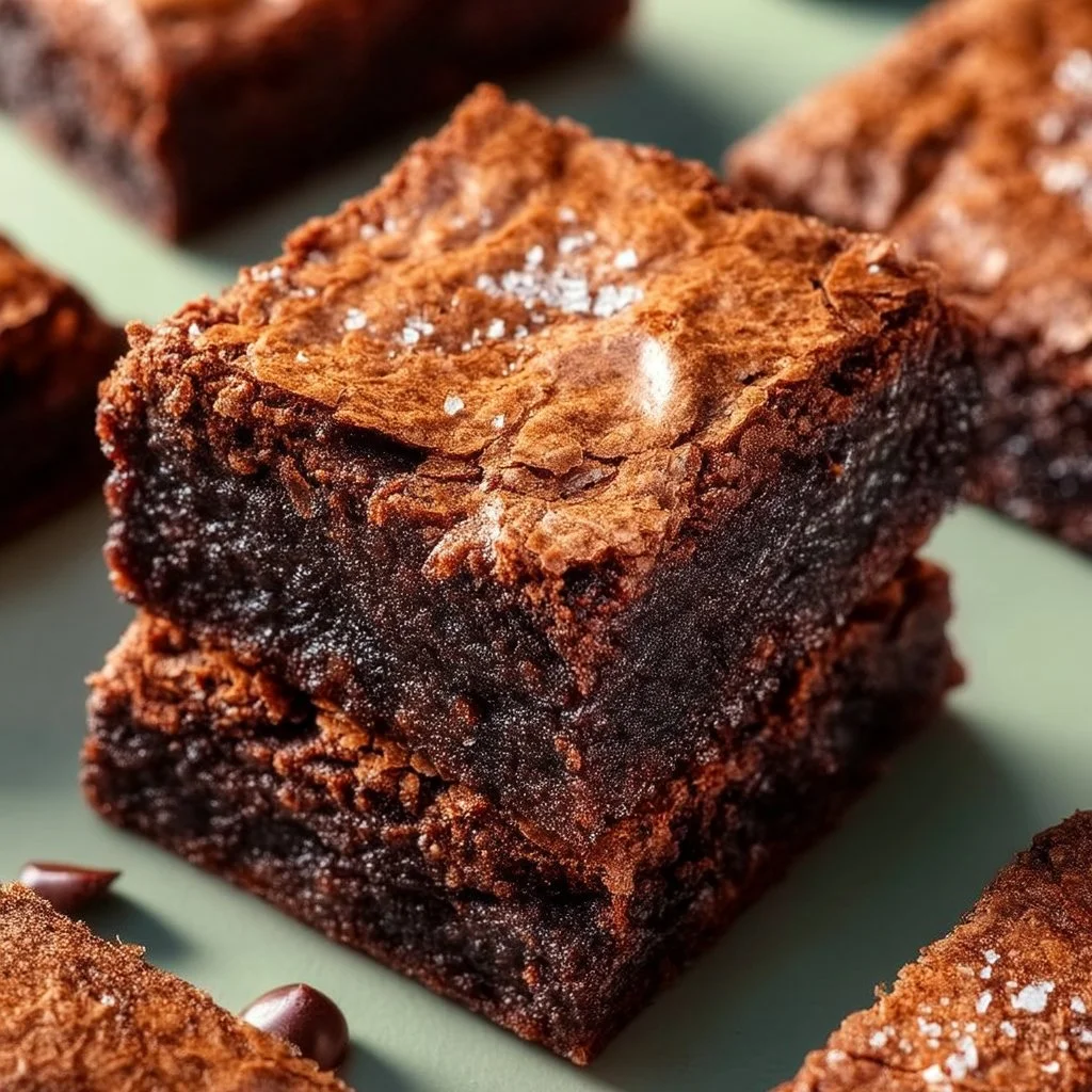 Zuckerfreie Brownies mit griechischem Joghurt