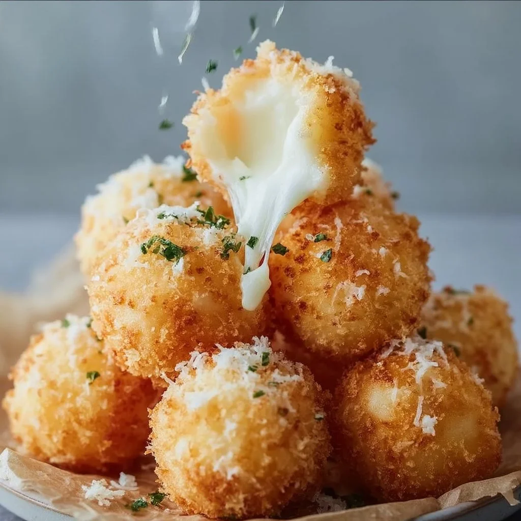 Air Fryer Mozzarella Balls