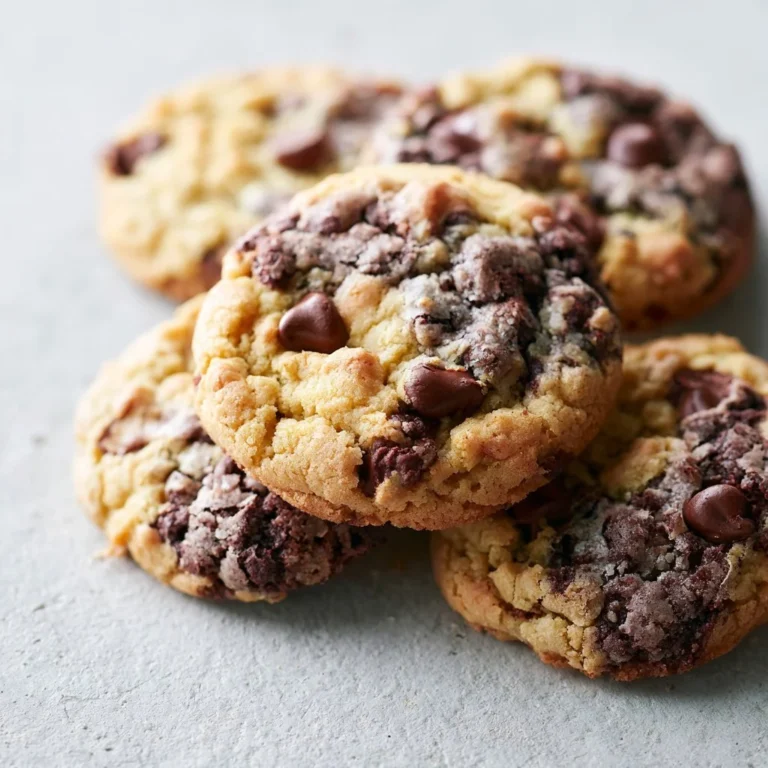 Leckere Brookie Cookies, eine Kombination aus Brownie und Keks.