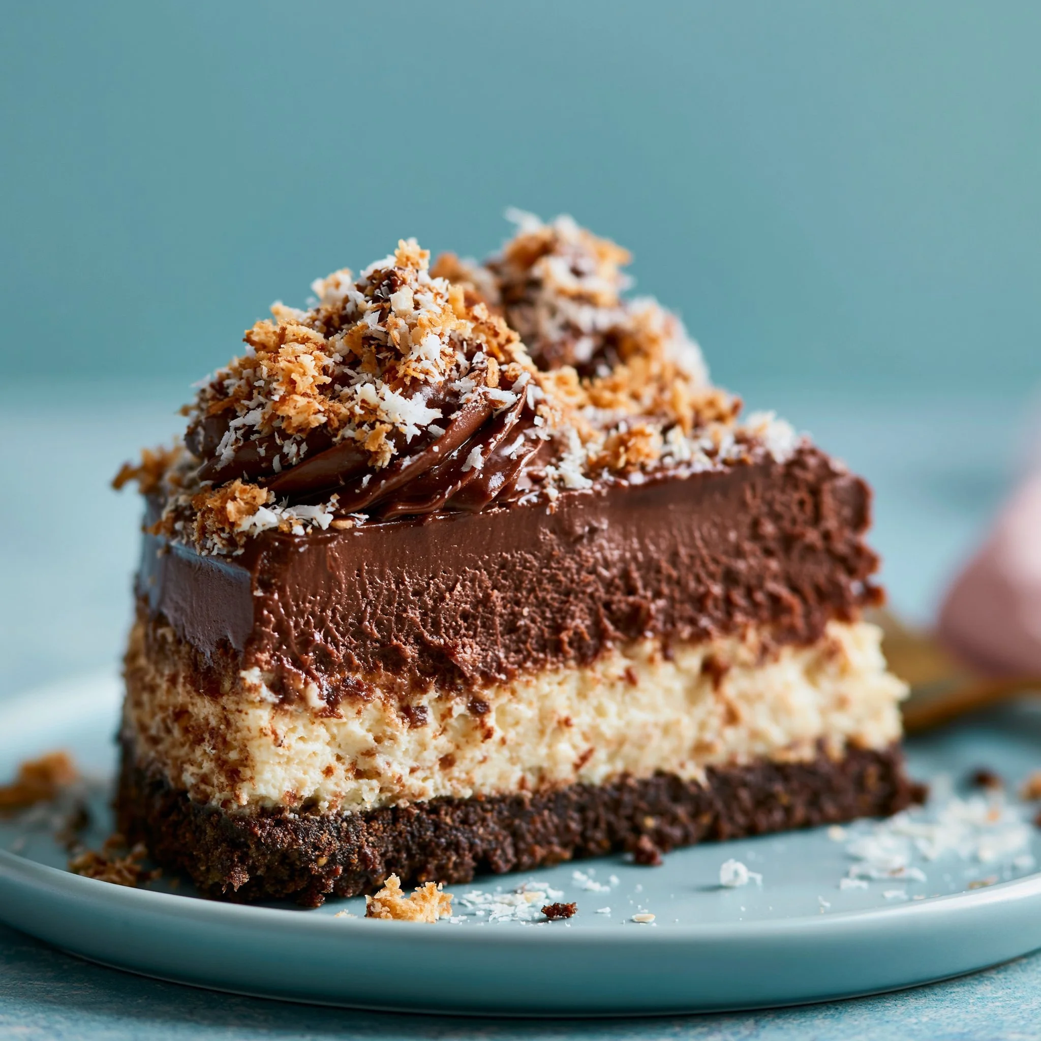 Deutsche Schokoladen-Cheesecake