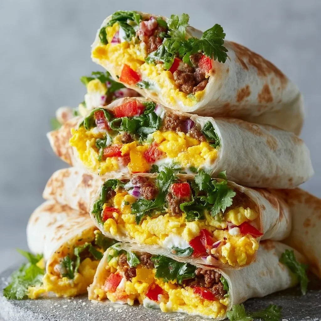 Frühstücksburritos
