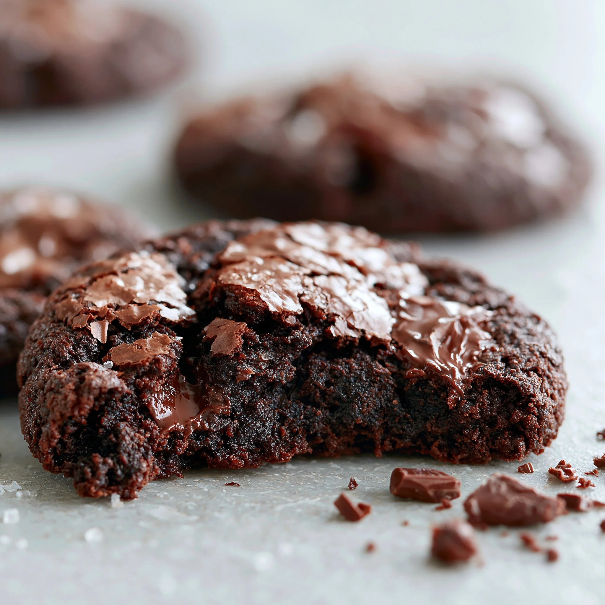 Fudge-Brownie-Kekse