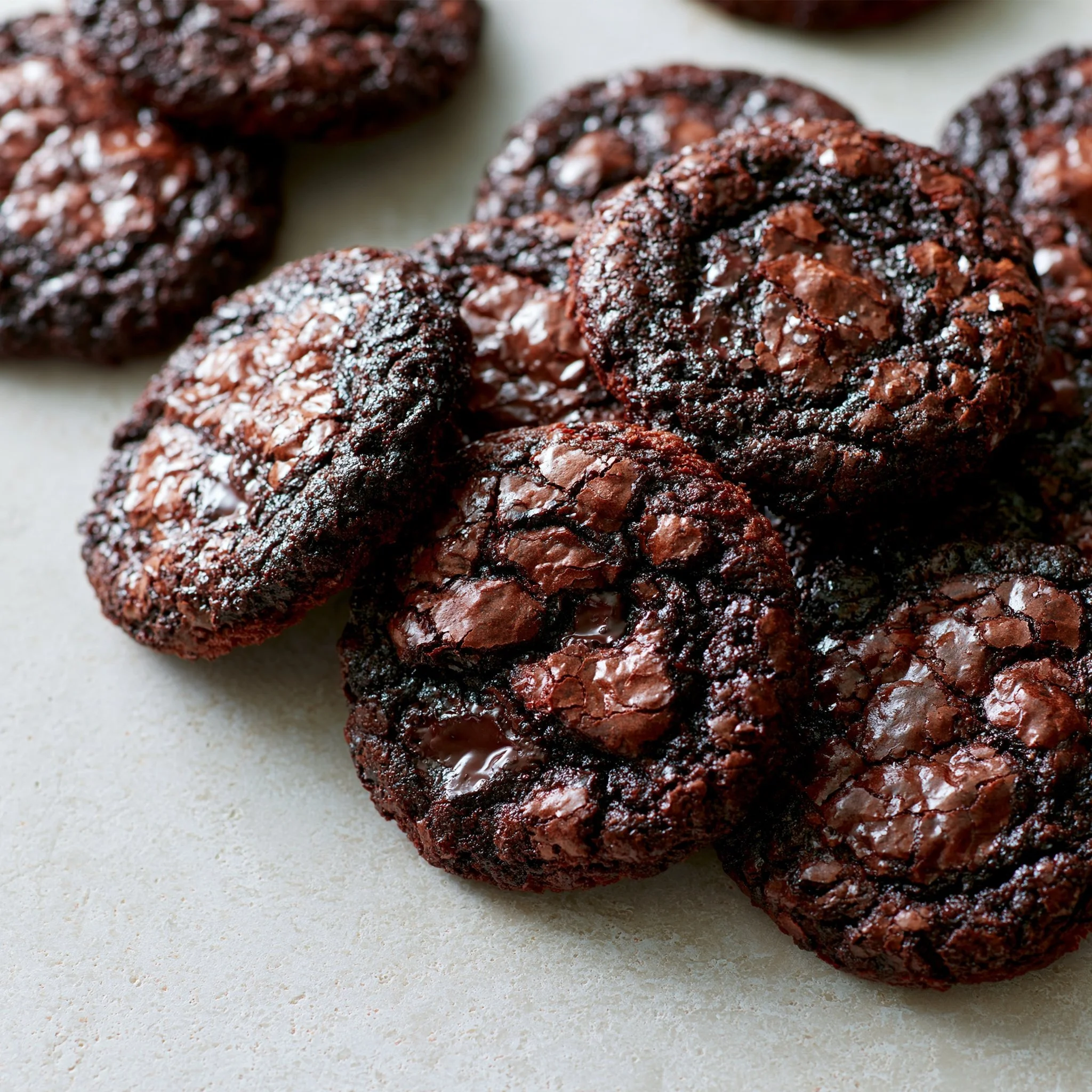 Fudge-Brownie-Kekse