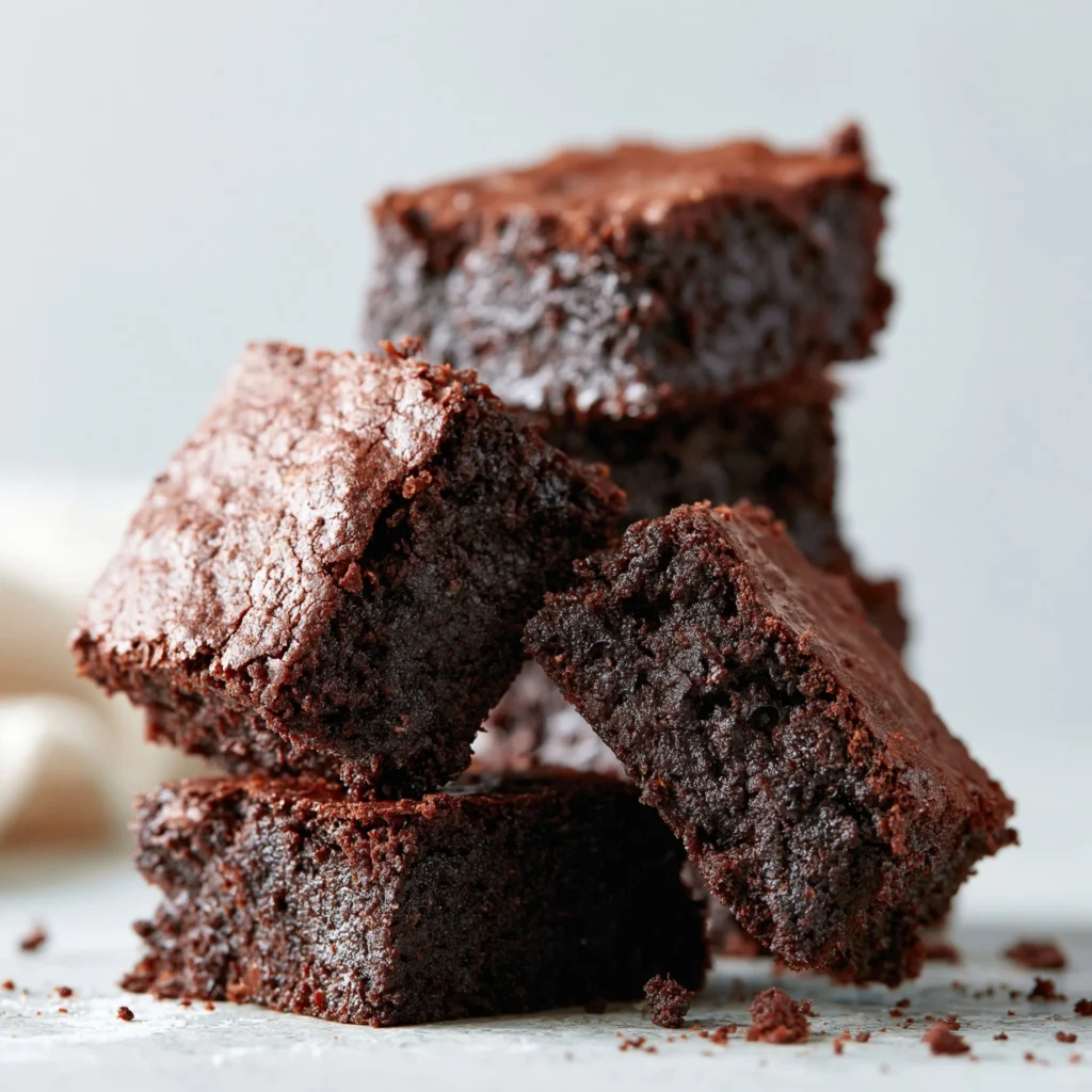 Gesunde Bananenbrownies – leckeres nahrhaftes Rezept mit Schokolade und Bananen