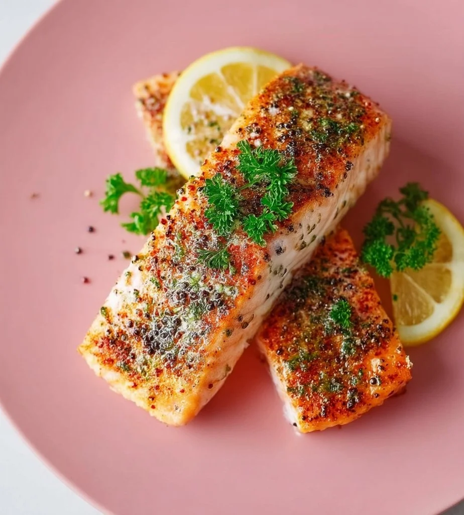 Luftfritteuse Lachs