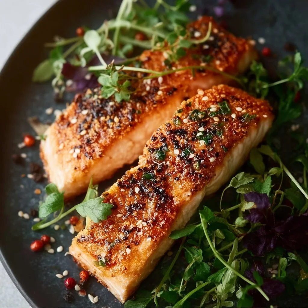 Luftfritteuse Lachs