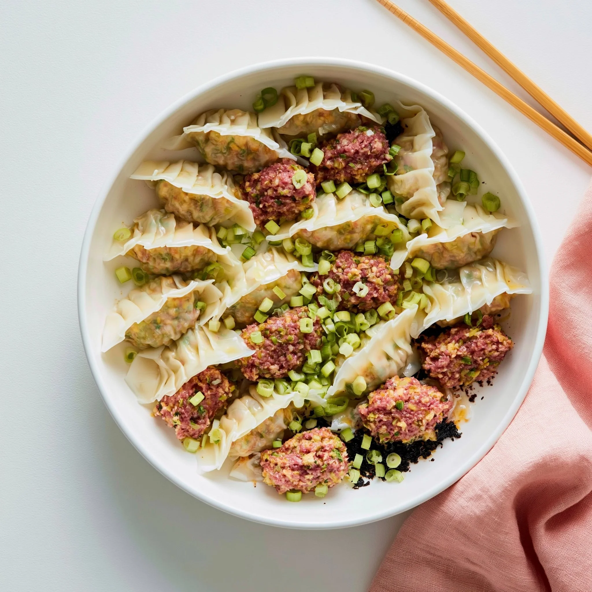 Hausgemachte Dumplings